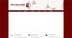 Desktop Screenshot of geosolutionresources.com